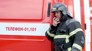 Photo of месте пожара спасены люди и животные