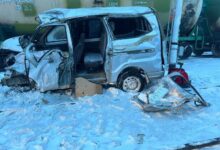 Photo of Страшное ДТП на железнодорожном переезде